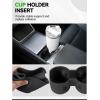 image7PCS Center Console Organizer Tray for 2024 2025 Tesla Model 3 Accessories Armrest Hidden Storage Box Cup Holder Charger Pad for Tesla Model 3 Highland2526 Model Y 10PCS