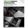 image7PCS Center Console Organizer Tray for 2024 2025 Tesla Model 3 Accessories Armrest Hidden Storage Box Cup Holder Charger Pad for Tesla Model 3 Highland2526 Model Y 10PCS