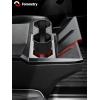 imageCenter Console Cup Holder Wireless Charger Mat for Tesla Cybertruck 2024 Silicone Drink Organizer and Charging Pad for Cybertruck Accessories 2pcs