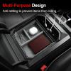 imageCenter Console Organizer Tray Compatible with Tesla Cybertruck 2024Armrest Storage Tray with USB Expansion Docks for Cybertruck Accessories