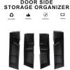 imageCybertruck Storage Box  4PCS Side Door Organizer Tray with Handle Insert