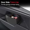 imageDoor Side Trash Can Compatible with Tesla Cybertruck 2024 Garbage Bin with PopOpen Lid for Cybertruck Accessories 2 Pcs
