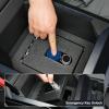 imageFingerprint Center Console Safe LockBox Compatible with Tesla Cybertruck 2024 Carbon Steel Armrest Box for Cybertruck Accessories