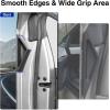imageFingerprint Resistant Door Handles Compatible with Tesla Cybertruck 2024 Fingerprint Free Door Closer Inserts for Cybertruck Accessories 4pcs