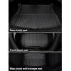 imageFull Set Floor Mats and Door Sill Protector for 2024 Tesla Model 3 Highland Accessories