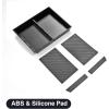 imageGlove Box Dividers Organizer Tray for Tesla Cybertruck 2024 CoPilot Gloves Storage Box Console Tray for Cybertruck Accessories Builtin Silicone Pad