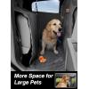 imageLarge Dog Mat Compatible with Tesla Cybertruck 2024 Scratchproof Pet Seat Cover Pet Rear Seat Protector for Cybertruck Accessories