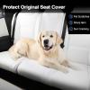 imageSeat Covers for Tesla Cybertruck 2024 Full Coverage PU Leather Seat Protector with Armrest Cover fit Cybertruck Accessories White