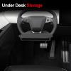 imageSteering Wheel Table Compatible with Tesla Cybertruck Food Tray with Phone Mount Silicone Multifunction Desk for Tesla Cybertruck Accessories 2024 2025