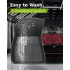 imageTesla Model 3 Floor Mats 2023 2022 2021 3PCS All Weather Complete Set Floor Mats Cargo Liners Rear Trunk Frunk Rear Storage Mats Accessories