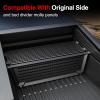 imageTrunk Bed Molle Panels Compatible with Tesla Cybertruck 2024 Aluminum Alloy Flat Rails for Rear Cargo Organizer for Cybertruck Accessories
