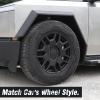 imageWheel Center Caps and Lug Nut Covers Set Compatible with Tesla Cybertruck 2024 Hub Center ABS Caps for Cybertruck Accessories 28pces