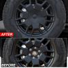 imageWheel Hub Center Caps Compatible with Tesla Cybertruck Hub Center ABS Caps for Cybertruck Accessories 4pces Only Compatible with All Terrain Tires