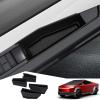 imageDoor Handle Storage Box Compatible with Tesla Cybertruck 2024 Door Side Insert Tray Organizer with NonSlip Pads for Cybertruck Accessories 4 Pcs