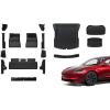imageFull Set Floor Mats and Door Sill Protector for 2024 Tesla Model 3 Highland Accessories