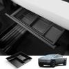 imageGlove Box Dividers Organizer Tray for Tesla Cybertruck 2024 CoPilot Gloves Storage Box Console Tray for Cybertruck Accessories Builtin Silicone Pad