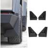 imageMud Flaps Compatible with Tesla Cybertruck 2024 All Weather Fender Front ampamp Rear Mud Guards 4PCS No Drilling Required Splash Guards for Cybertruck Accessories