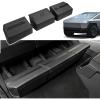 imageRear Under Seat Storage Box Compatible with Tesla Cybertruck 2024 Leather Second Row Under Seat Organizer Box for Cybertruck Accessories 3Piece Set