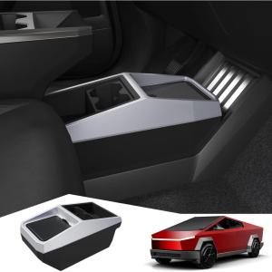 imageFloor Console Organizer Compatible with Tesla Cybertruck 2024 Multifunctional Storage Box for Cybertruck Accessories