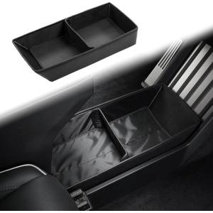 imageFloor Lower Center Console Organizer Box Compatible with Tesla Cybertruck 2024 Floor Console Organizer Storage Box for Cybertruck Accessories