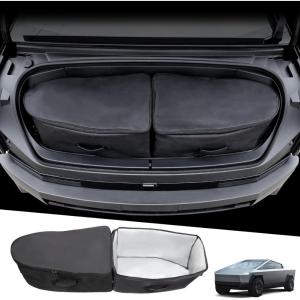 imageFront Frunk Oxford Insulation Cooler Storage Bag for Tesla Cybertruck 2024 Front Waterproof Organizer for Cybertruck Accessories 2PCS
