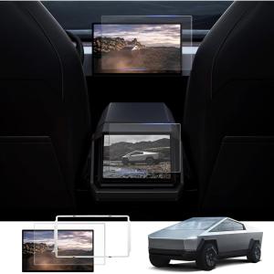 imageMatte Screen Protector Compatible with Tesla Cybertruck 2024 Anti Fingerprint Tempered Glass Screen Guards for Cybertruck Accessories 2 Pcs Front ampamp Rear