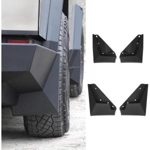 imageMud Flaps Compatible with Tesla Cybertruck 2024 All Weather Fender Front ampamp Rear Mud Guards 4PCS No Drilling Required Splash Guards for Cybertruck Accessories