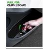image4PCS Door Side Storage Box FullWrap Pocket Liner compatible with 2026 2025 Tesla Model Y Juniper Accessories TPE Front and Rear Full Cover Door Side Organizer Tray