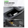 image4PCS Door Side Storage Box FullWrap Pocket Liner compatible with 2026 2025 Tesla Model Y Juniper Accessories TPE Front and Rear Full Cover Door Side Organizer Tray